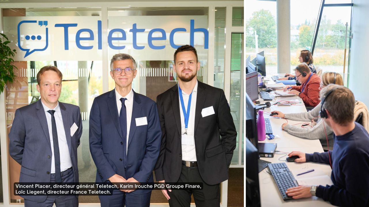 centre appel inauguration teletech chartres