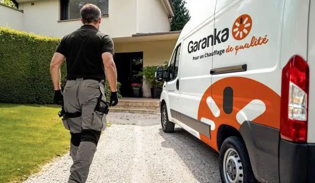 @garanka technicien camionnette dos maison